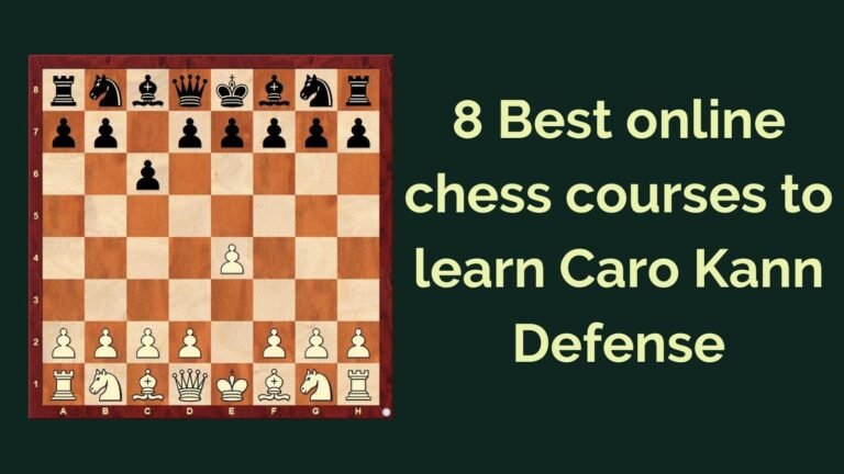 8 Best online chess courses to learn Caro Kann Defense