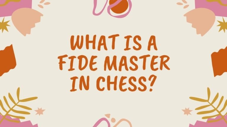What is a FIDE Master in chess?